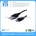 BLACK USB 2.0 A to MINI 5PIN CABLE E FOR MP3 MP4 Camera